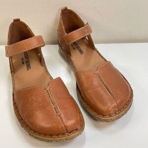 Josef Seibel Rosalie Womens Leather Wedge Pump Sandals 275549 Size 7 US 38 EU